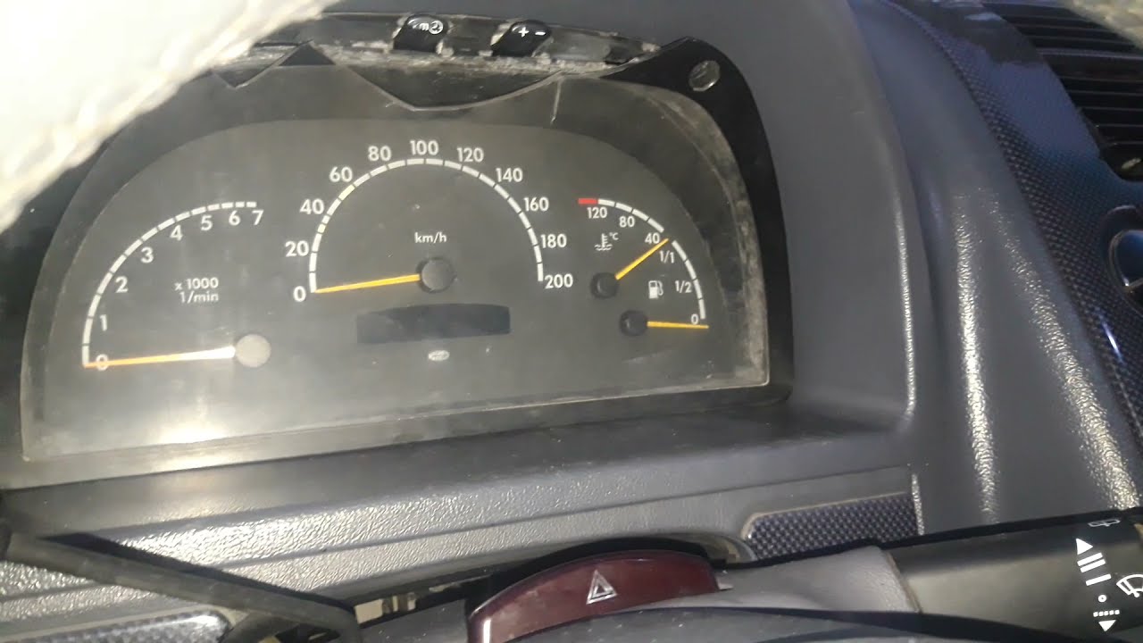 Панель приборов мерседес вито 638 дизель обозначение