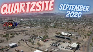 Quartzsite AZ In September 2020 - Hot Smoky Desert