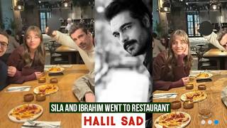 Sila Turkoglu and Ibrahim Cekiklol Went to Restaurant !Halil Ibrahim Ceyhan Sad