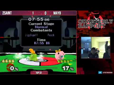QR - 2Saint (Jigglypuff) vs Mayb (Peach) Top 32