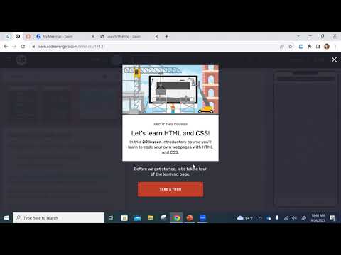 HTML/CSS 1, Lessons 1.1-2.5