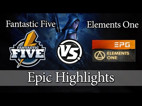 Fantastic Five vs Elements One Epic Highlights