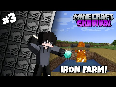 Unbelievable Diamond Discovery & Iron Farming - Wizard Dynasty Ep 3