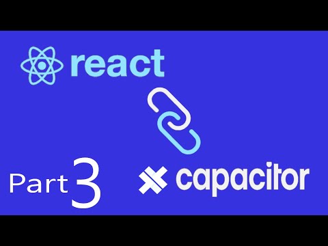 React With Ionic Capacitor | Build Electron exe Part 3