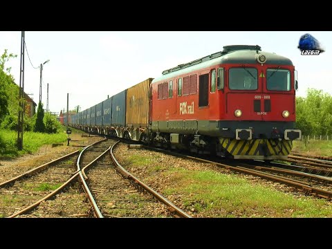 LDE2100 609-008-1 & Tren FOX Rail Intermodal Train in Gara Valea lui Mihai Station - 28 May 2021