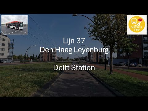 Lijn 37 Den Haag Leyenburg - Delft Station | 2025