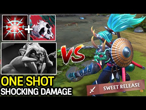 Phantom Assassin One Hit – 200 IQ Scepter vs Pro Huskar Dota 2