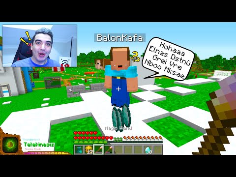 BALON KAFAYA SİHİR İLE ÇOK FENA BİR ŞEY YAPTIM !! - BalonCraft #332 - Minecraft