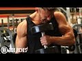 Insane Bicep Split | Dumbbells & Barbells | Rob Riches