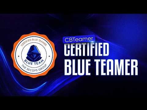 Certified Blue Teamer