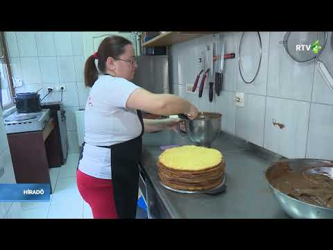 A bezdáni cukrászda dobostortája hagyományos recept szerint készül