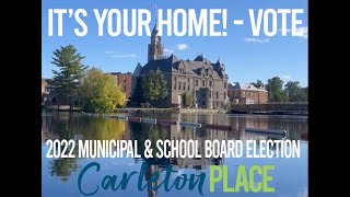 Carleton Place 2022 Municipal & School Board Elections