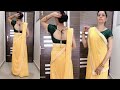 How To Wear A Straight Pallu Saree Seedha Palla Saree Style SareeDrapingTutorial Sareeedrapi