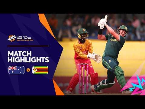 Australia v Zimbabwe | Match Highlights | T20WC 2026