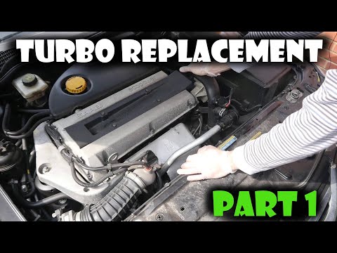 How to replace a GM Saab Garrett Turbo Tutorial Part 1