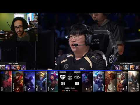 Worlds 2025 kimchicast | Quarterfinals | GEN vs HLE