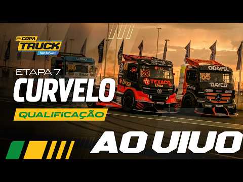 Copa Truck Be8 BeVant 2026 | QUALIFICAÇÃO AO VIVO | Etapa 7 em CURVELO