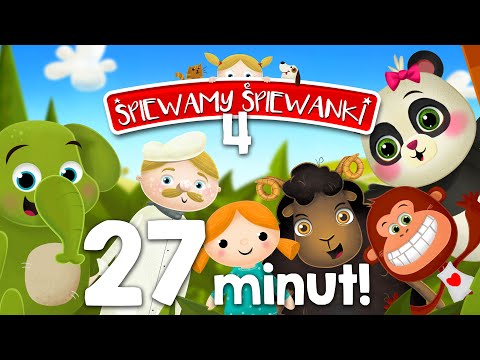 Śpiewamy Śpiewanki: Zestaw nr 4: Panda, Małpka, Czarny Baran, Zuzia i Cztery słonie – Śpiewanki.tv