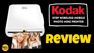 We Review the KODAK Step Wireless Mobile Photo Mini Printer