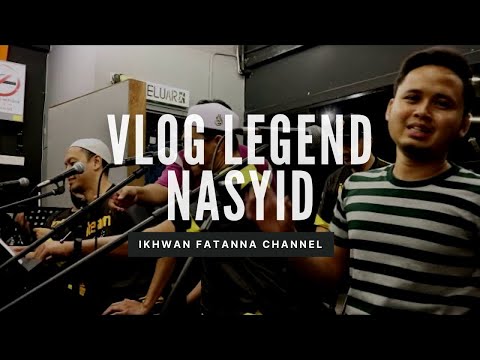 Vlog - Gigil practise dengan Legend Nasyid - Hijjaz, Unic & Inteam