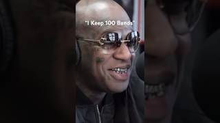 Birdman Interview Reveals He Keeps 100,000 Dollars On Him At All Times For Pocket Change
