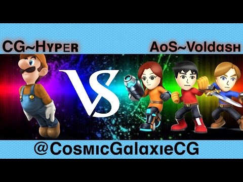 CG~Hyper [Luigi] Vs AoS~Voldash [MiiB ]