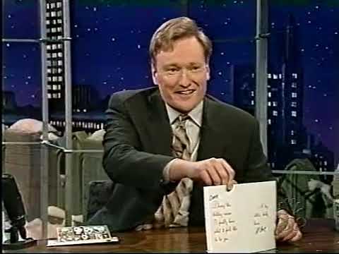 Late Night Conan's Christmas Cards 12/19/2000