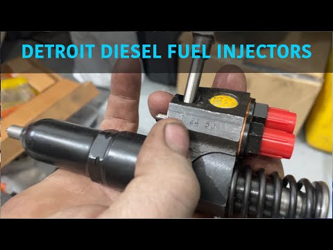 Detroit Diesel Injectors - building and testing