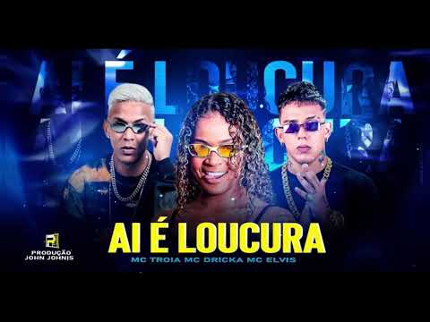 MC DRICKA - MC TROIA - MC ELVIS - AI E LOCURA ( PARA ANJO )REMIX BREGA FUNK