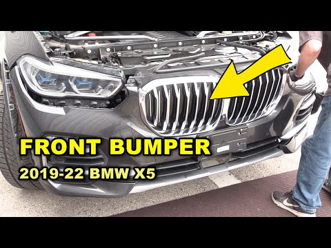 BMW X5 G05 Front Bumper Removal Guide (2019-2022 DIY Upgrade, Repair & Headlight Access)
