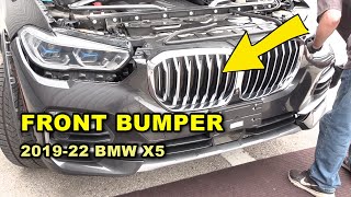 BMW X5 G05 Front Bumper Removal Guide (2019-2022 DIY Upgrade, Repair & Headlight Access)