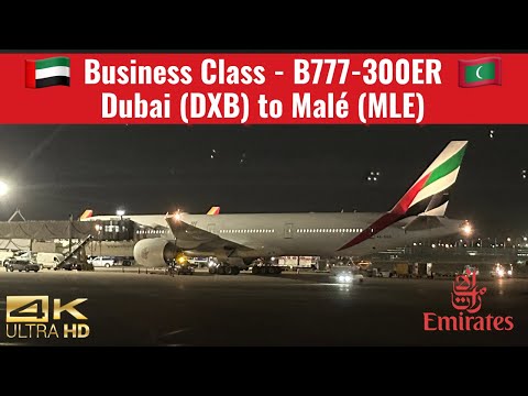 Emirates | 777-300ER | Business Class | Dubai (DXB) to Malé, Maldives (MLE) | Trip Report
