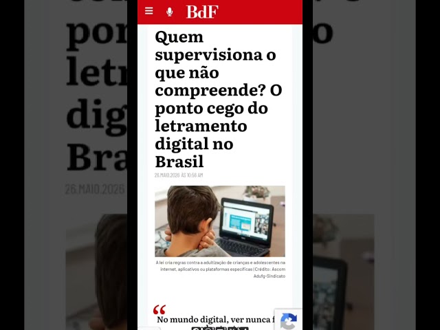 O ponto cego do letramento digital do Brasil