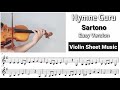 Free Sheet Hymne Guru Sartono Violin Cover Sheet Music