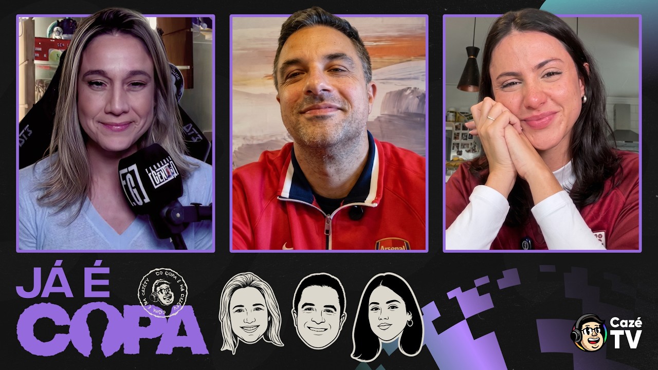NARDINI E VIC LEITE SE EMOCIONAM COM FERNANDA GENTIL ANTES DA COPA! | JÁ É COPA! #2