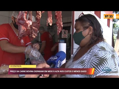 Preço da carne bovina dispara como reflexo da economia em crise 03 06 2021