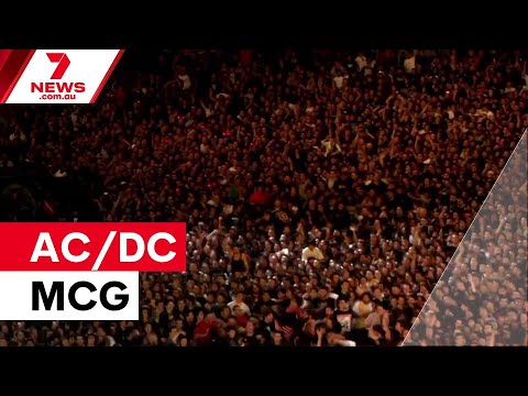 AC/DC thunderstruck at the MCG | 7NEWS