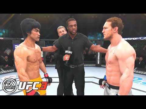 Bruce Lee vs. Gray Maynard - EA Sports UFC 3 Gameplay