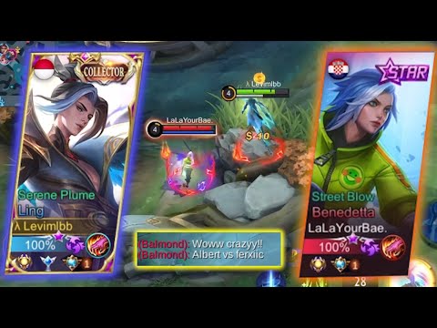 LING VS PRO BENEDETTA!! | UDAH KAYAK ALBERTTT VS FERXIIIC | WHO WILL WIN?! - Mobile Legends