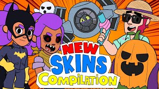 BEST SKINS IDEAS BRAWL STARS ANIMATION COMPILATION #63