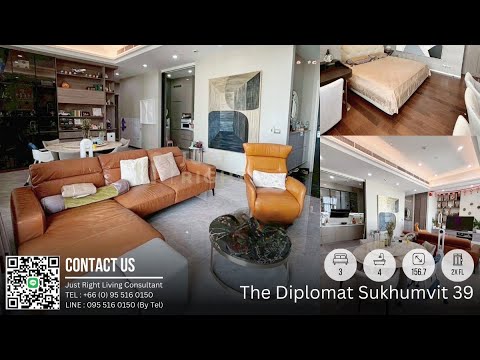 The Diplomat 39, Bangkok, 18 Soi Sukhumvit 39, Sukhumvit Road, Khlong Tan Nua, Watthana, Bangkok, 3 Bedrooms, 157 sqm, Condo For Sale, by Kevin, 11890771 - DDproperty.com