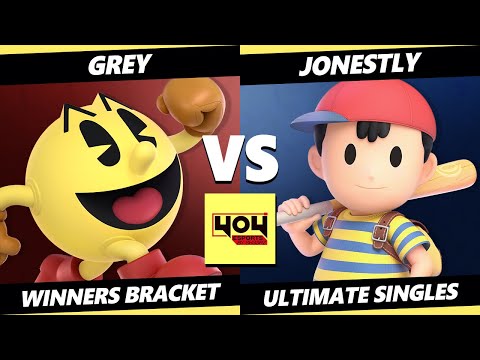 4o4 Weekly 22 - Grey (Pac-Man) Vs. Jonestly (Ness) Smash Ultimate - SSBU
