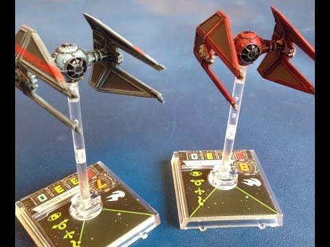 The Cardboard Dungeon: X-Wing Ship Review - Imperial Aces
