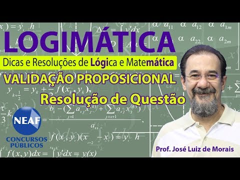 Logimática Validação Proposicional - Resolução de Questão