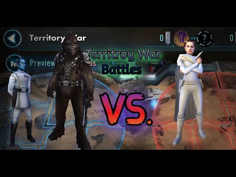 Territory Wars: Wookiees and Thrawn vs Padme!