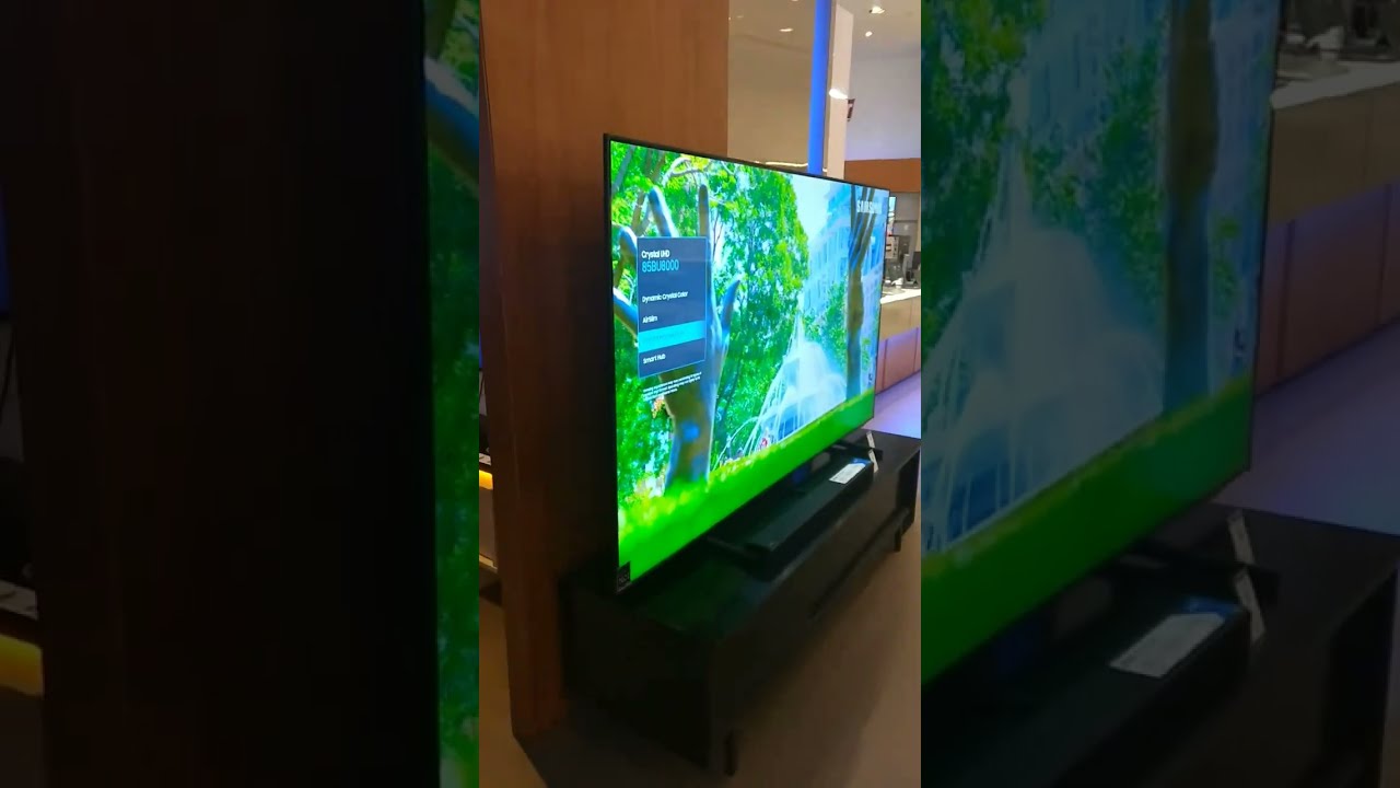 Miniatura da avaliação em vídeo de Smart TV Samsung 85 Polegadas 4K UHD Business TV BHT