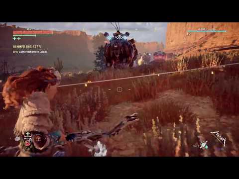Horizon Zero Dawn 120 - Hammer and Steel: Gather Behemoth Cables