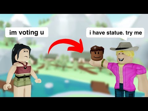 THEY VOTED ME BUT I HAD THE STATUE IN TOTAL DRAMA
