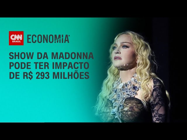 Show da Madonna pode ter impacto de R$ 293 milhões | LIVE CNN