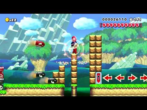 SMB remix-master quest(8-2) by Nasetto BG - SUPER MARIO MAKER - NO COMMENTARY 1bc 1bc